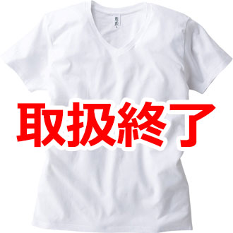 4.3ｵﾝｽ スリムフィットVネックTシャツ