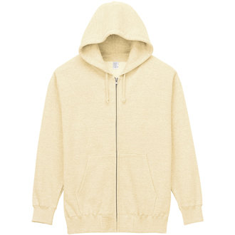10オンス フードジップパーカ（裏パイル）