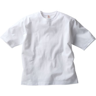 6.2ｵﾝｽ マックスウェイト オーバーサイズTシャツ(5分袖)